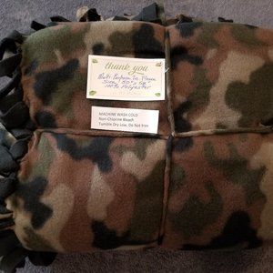 Multi-Purpose Fleece Tie Blanket